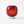 Bruno glass table lamp, Red