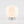 Bruno glass table lamp, White