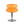 Clementine glass dome table lamp, Orange Tiered Dome