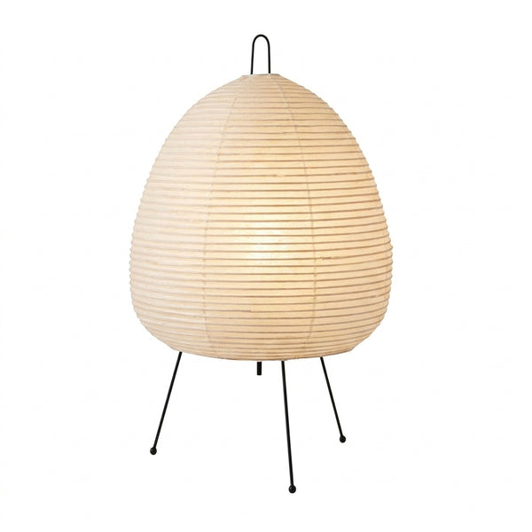 Kumo rice paper tripod table lamp, Classic White