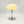 Nimbus glass mushroom table lamp, Cream