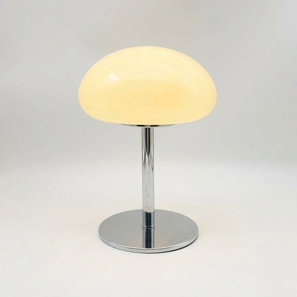 Nimbus glass mushroom table lamp, Cream