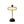 Nova glass saucer table lamp, Teal Green
