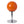 Orbit Glossy Glass Globe Table Lamp Dimmable USB Bedside Light
