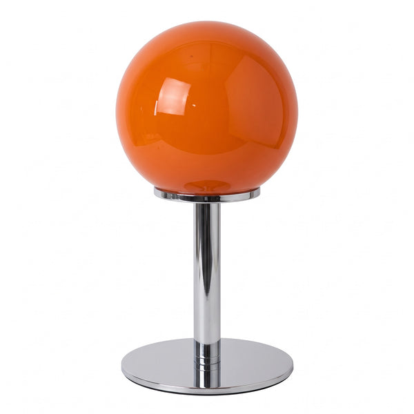 Orbit Glossy Glass Globe Table Lamp Dimmable USB Bedside Light