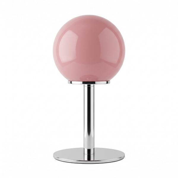 Orbit Glossy Glass Globe Table Lamp Dimmable USB Bedside Light