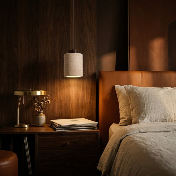 Sora Style B Dark Wood in a warm mid century interior
