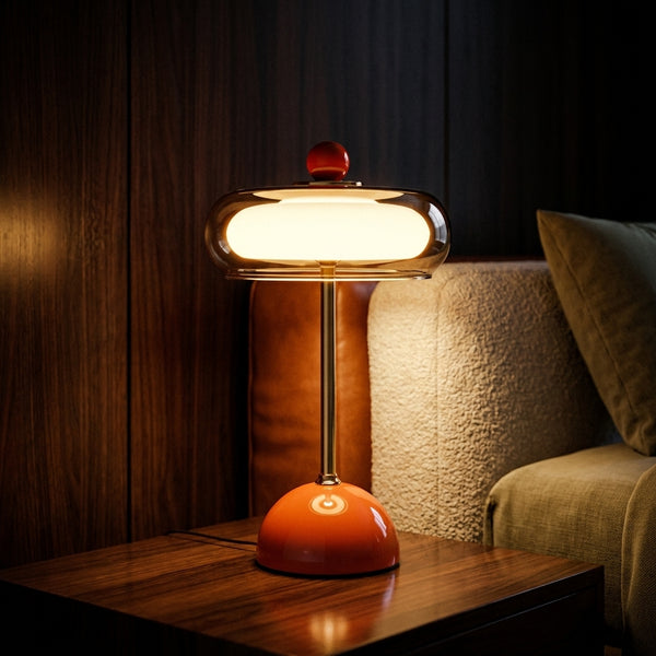 Nova Orange in a warm mid century interior
