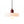 Halo pendant light in White