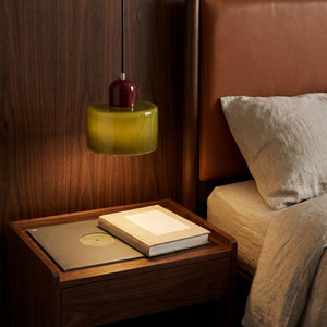Juno pendant light in Olive