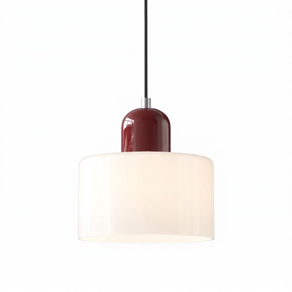Juno pendant light in White