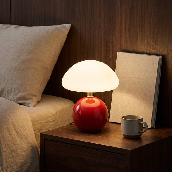 Momo table lamp in Cherry